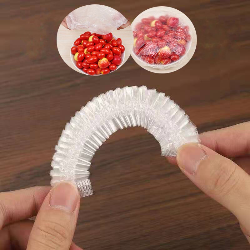 Bolsas de plástico reutilizables para alimentos, cubiertas elásticas ajustables para cuencos, universales, para cocina, para mantener la frescura