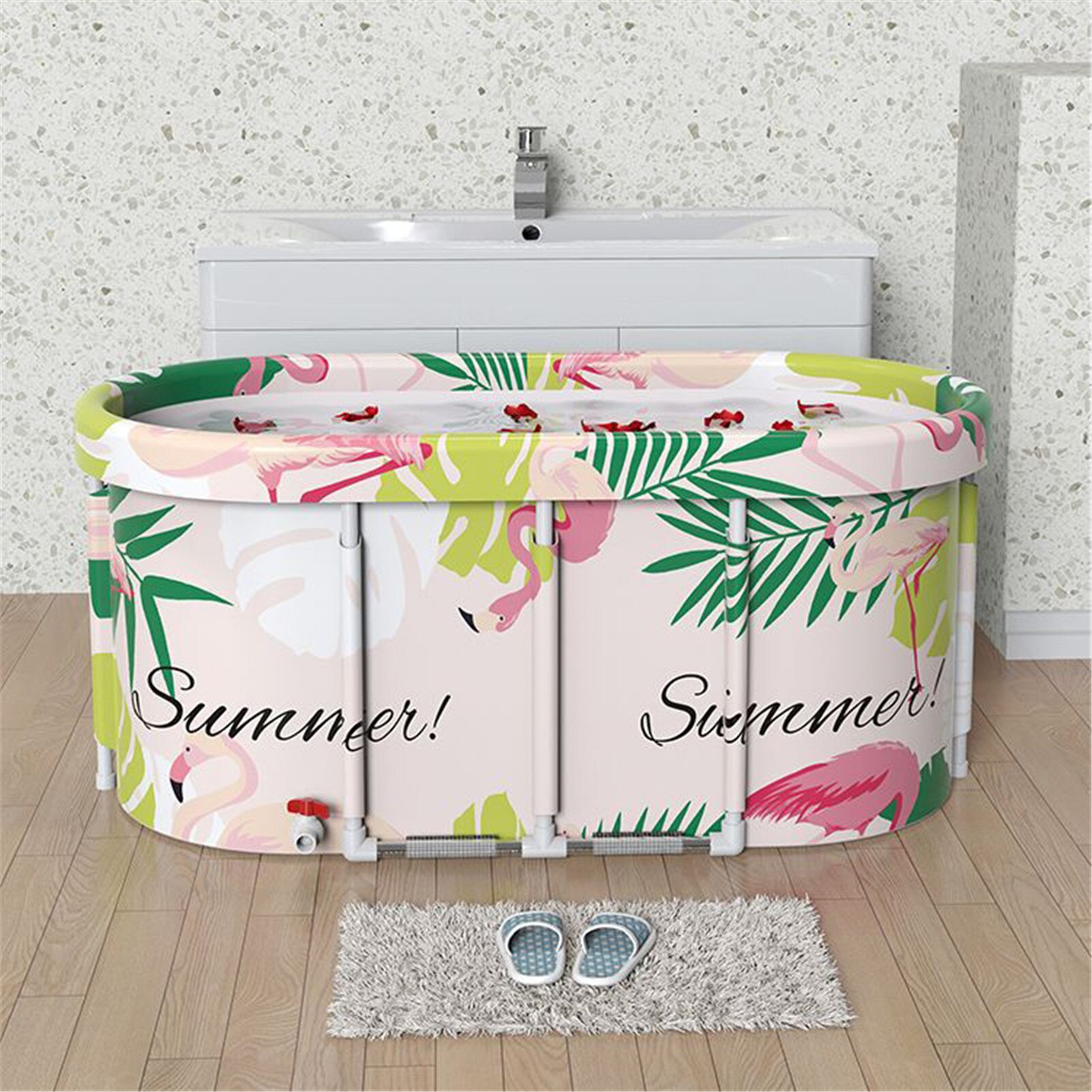 Baignoire pliable pour adultes, baignoire universelle pour piscine, Spa, pliable, pas besoin de démonter tout le corps, grande taille pour la maison