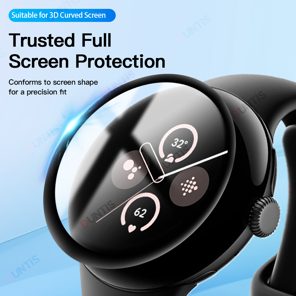 Protecteur d'écran pour Google Pixel Watch 3, 3 41/45mm, Film anti-rayures pour Pixel Watch 3, Film de protection à couverture complète, 3 paquets