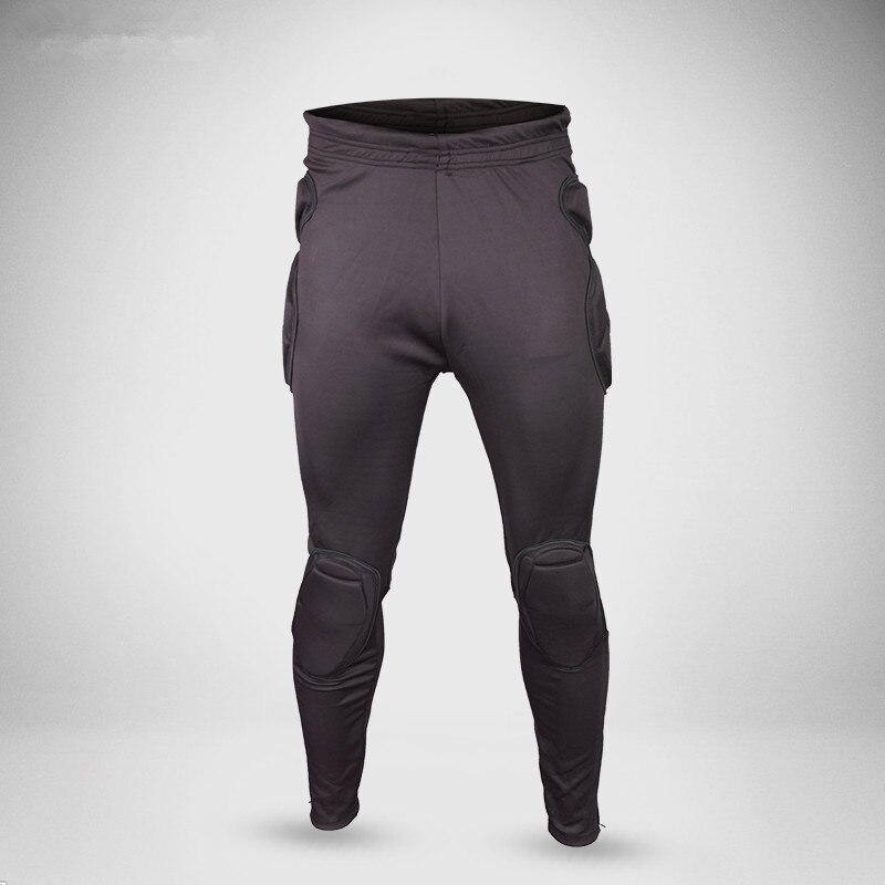 Pantalones de entrenamiento de fútbol para hombre, profesionales, portero de fútbol americano, esponja protectora, portería de Rugby,