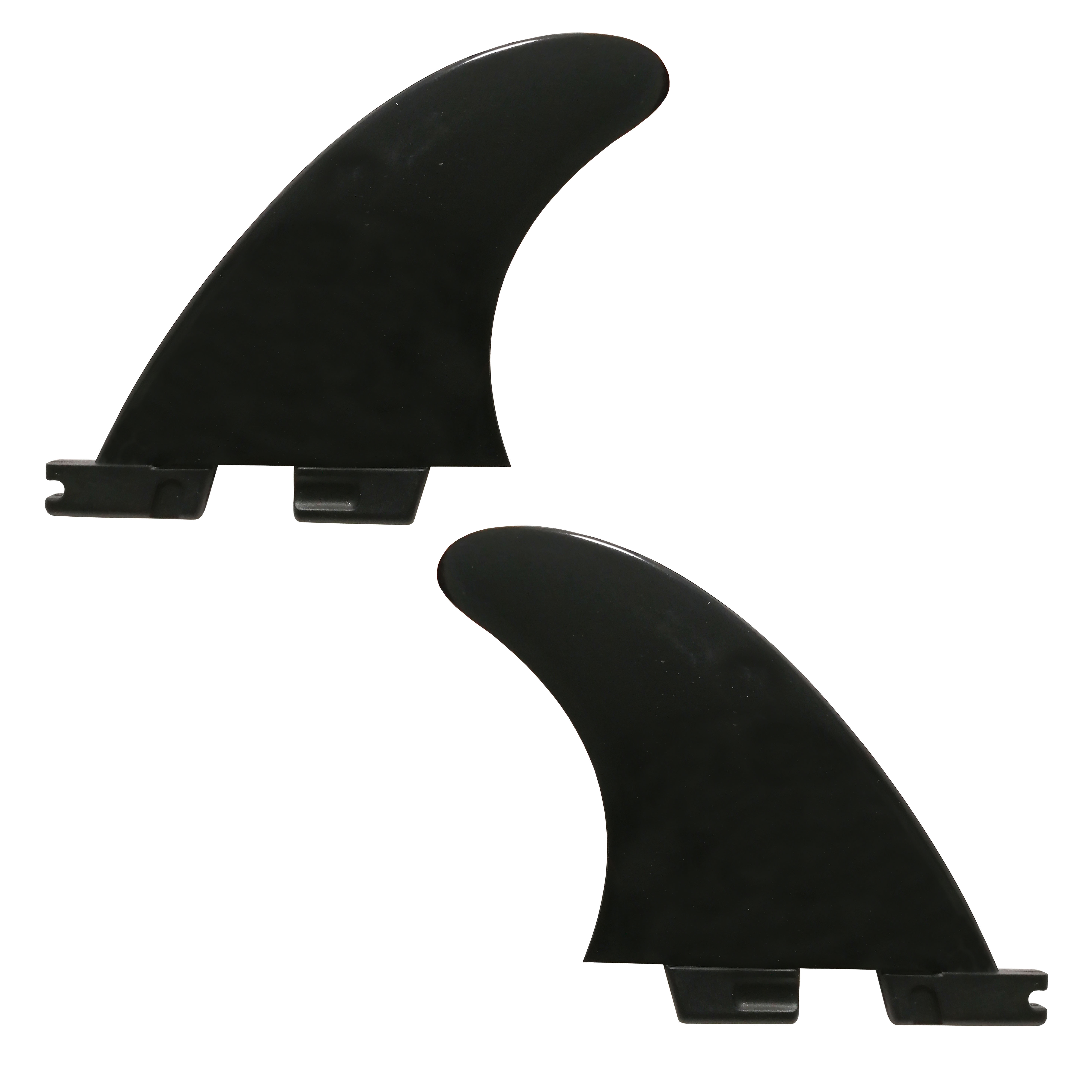 2 Fin/set FCS II Fin Surf Fins Surfboard Fin Surfing Medium Size GL FCS 2 Fin Black