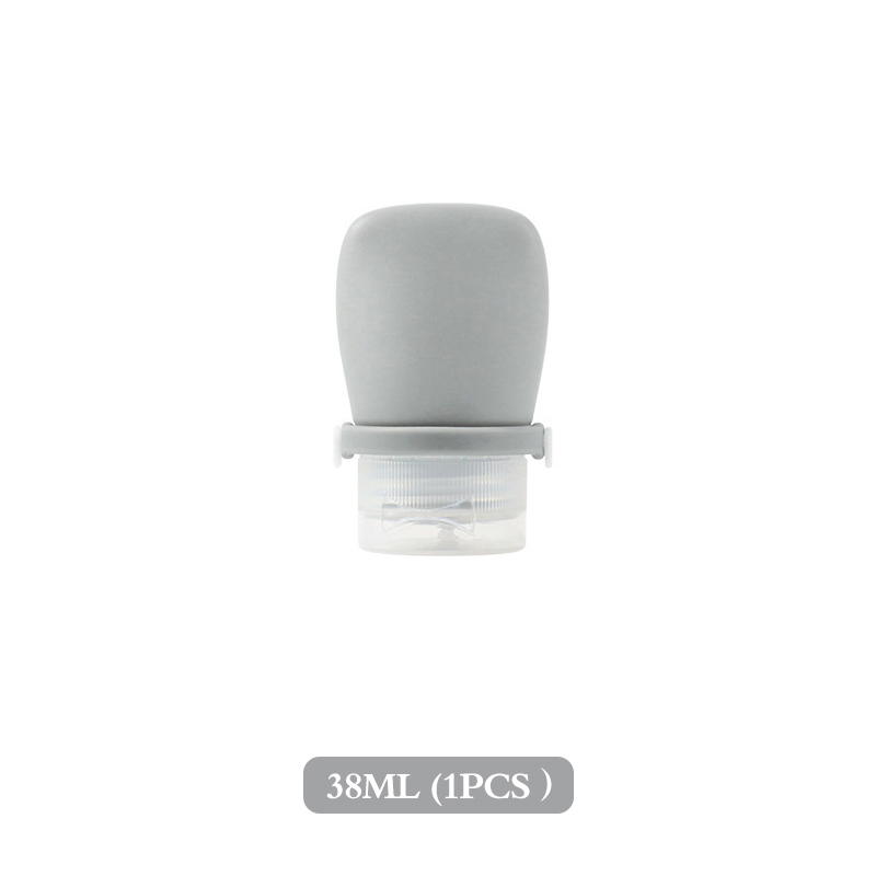 30/60/90ml Silicone Travel Bottles Leak Proof Squeezable Refillable Containers Cosmetic Tube for Lotion Soap Liquids Bottling