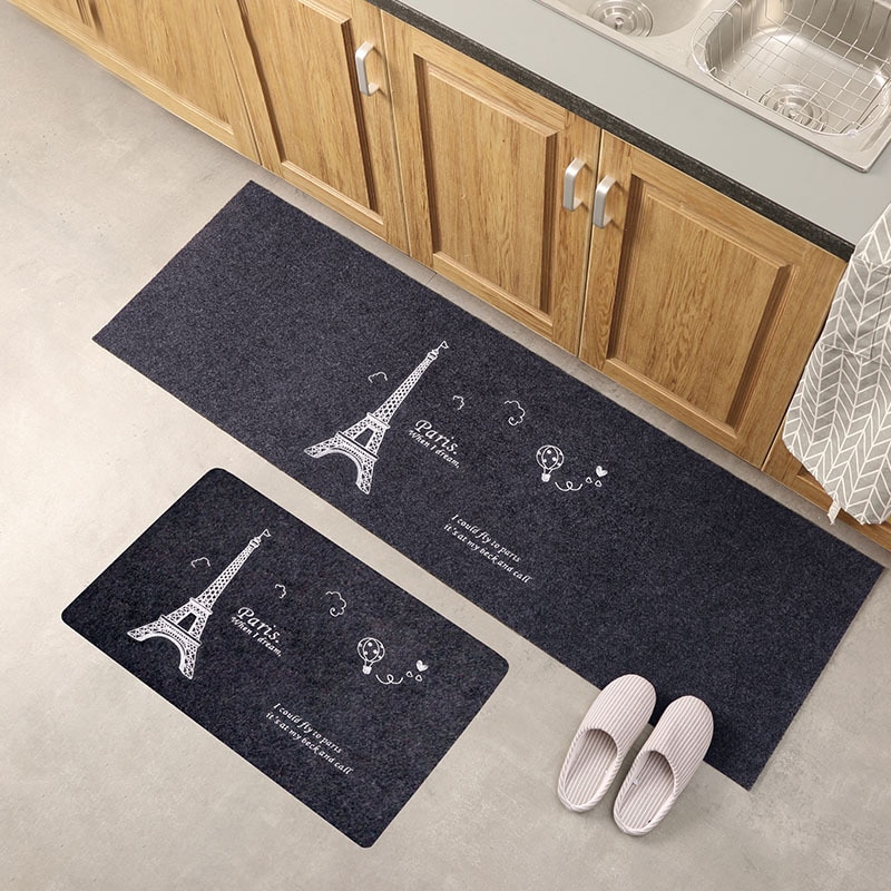 Küche Zubehör Tür matt Tapete Fußmatten Teppich Dünne Nicht-Unterhose Küche Schlecht Teppich Zimmer Pad Boden matt Hause Boden matten