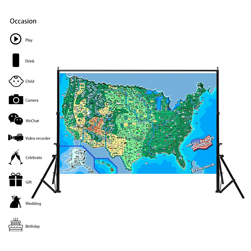 Large Wall Sticker United States - 451577807