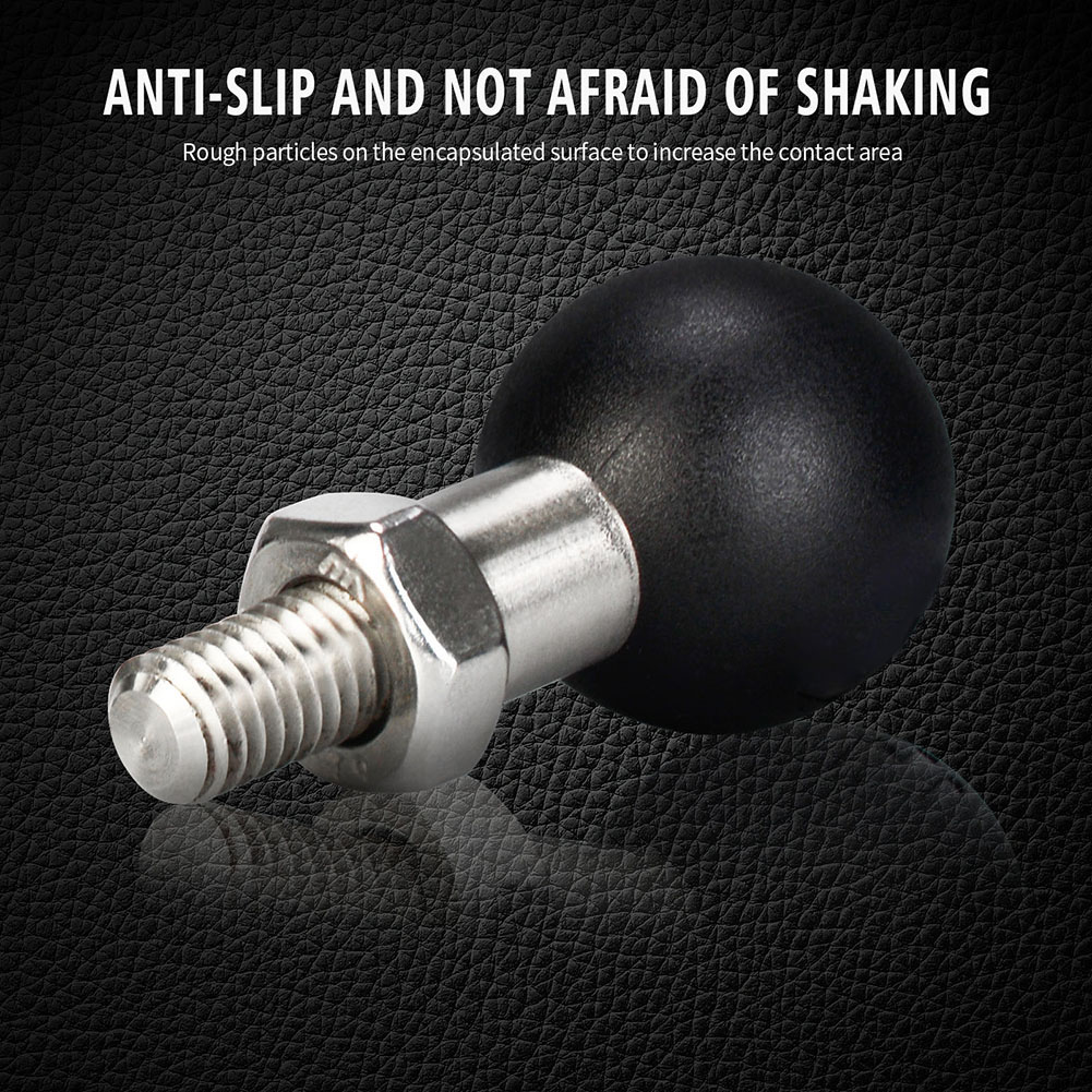 Ball Kopf Adapter M8 M10 Gewinde Schraube für RAM montieren Motorrad Lenker Basis U Bolzen Fahrrad Reiten Aktion Kamera Teile