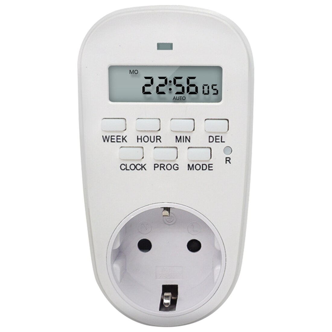 EU /US/ UK Plug Smart Power Socket Digital Timer Switch Energy Saving Adjustable Programmable Setting of Clock/ On/ Off Time