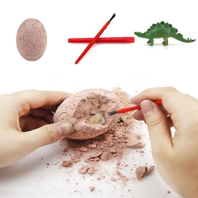 Excavation Archeology Set DIY Early Education Parent-child Puzzle Child Toys Small Dinosaur Fossil Skeleton Model Toys: 4