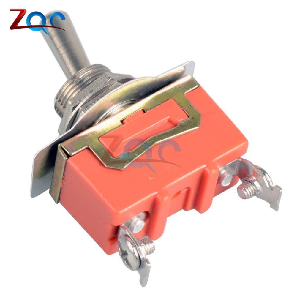 Stainless Steel 12V Heavy Duty Toggle Flick Switch ON/OFF Car Dash Light Metal SPST