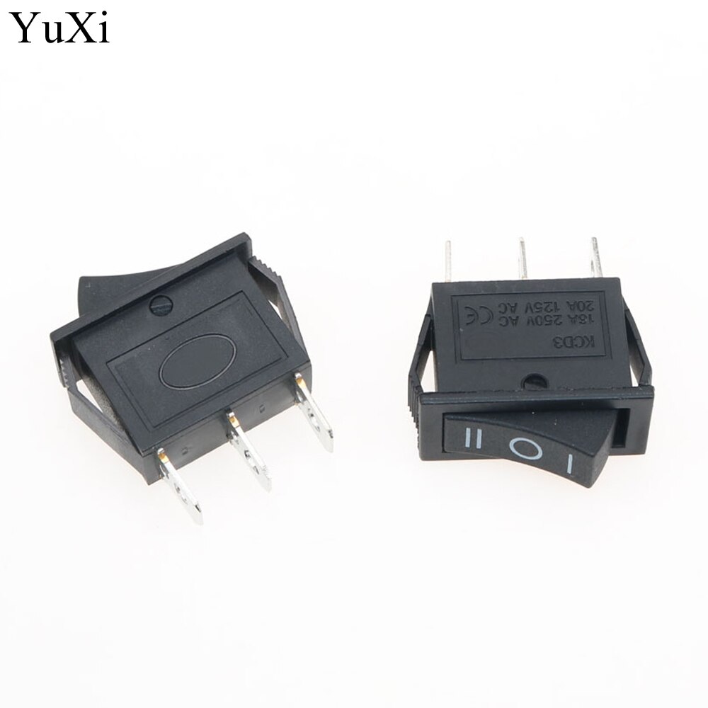 Lot De 10 Interrupteurs à Bascule DPST 4 Broches 6A 250V - Rouge Lumineux, 21x15 Mm, Pour Voiture, Marine