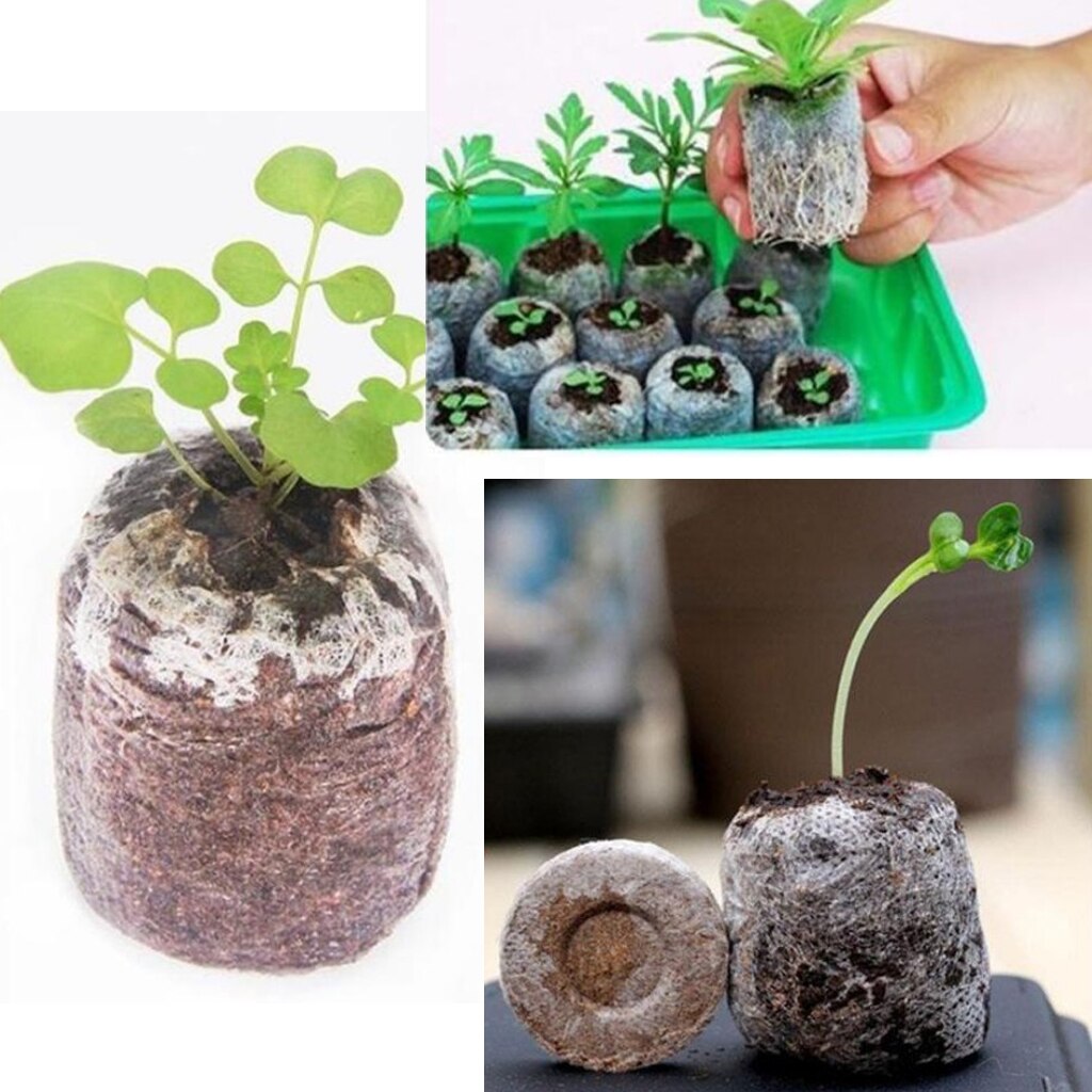 10 Pcs Nursery Bodem Blok Tuin Bloemen Planten Turf Cultiveren Tool