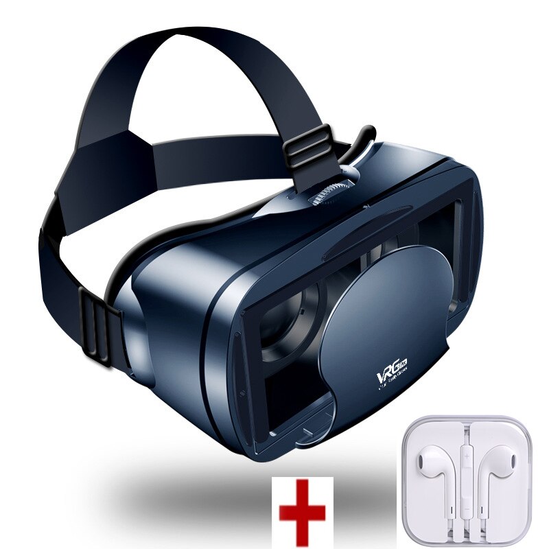 ZK50 VRG Pro occhiali 3D VR schermo intero realtà virtuale occhiali grandangolari visivi VR cuffie per telefoni cellulari da 5 a 7 pollici: D