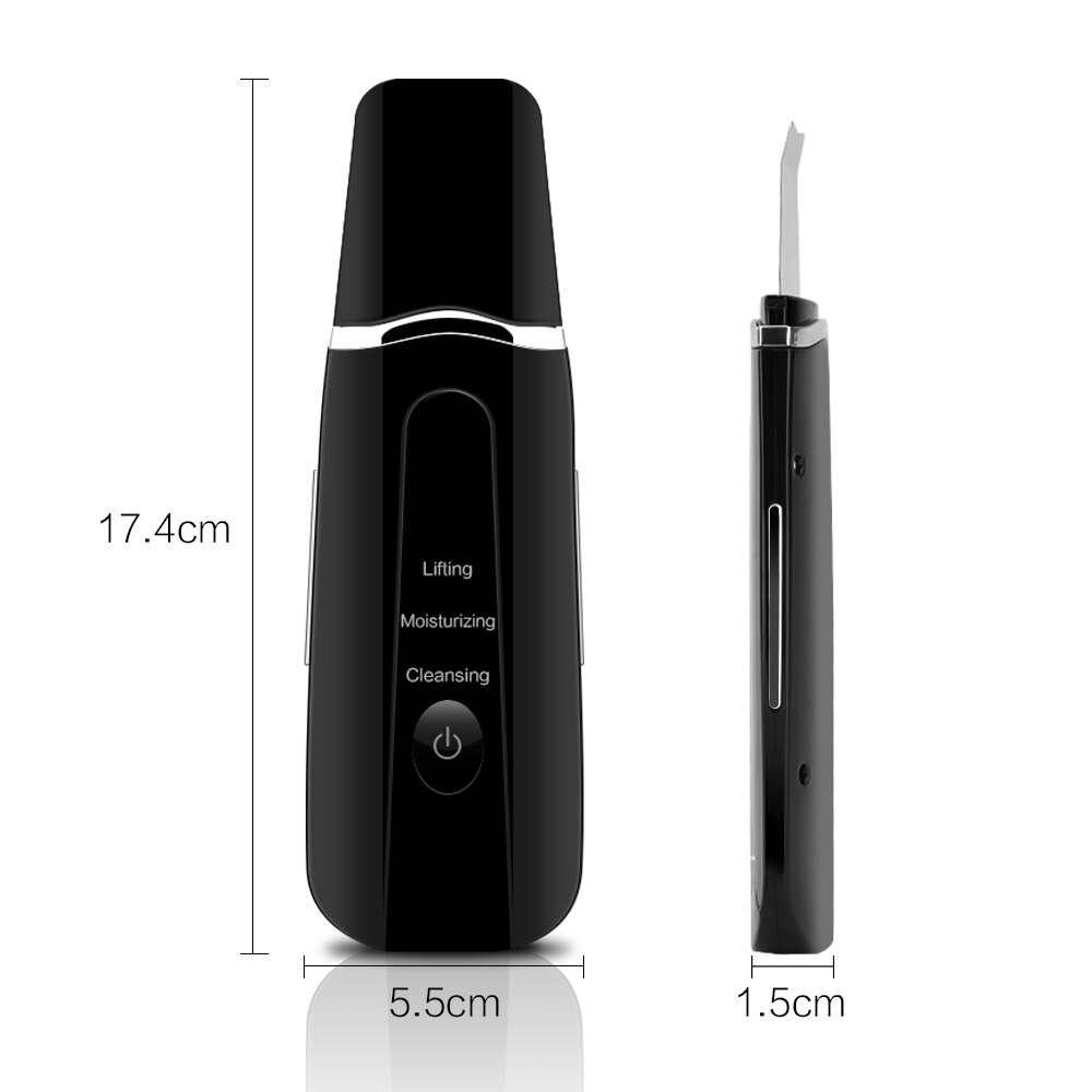 Cepillo Facial vibrador para limpieza profunda de la piel, elimina la suciedad y las espinillas, Reduce las arrugas y elimina manchas, herramienta para Peeling