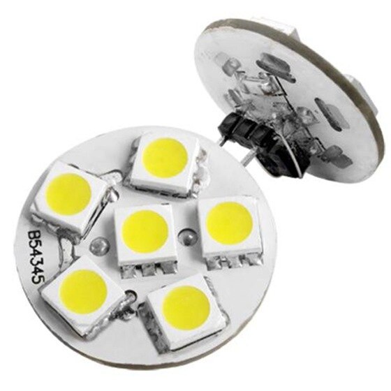 6 Smd Led Lamp G4 12V Dc Spot Light Bulb Warm Wit