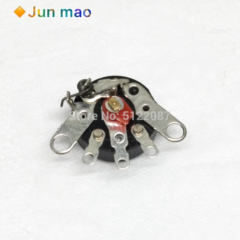 10PCS/LOT Straight Angle Radio Potentiometer RV12MM B503 B103 B50K B10K Power Amplifier Volume Potentiometer With Switch RV12 mm