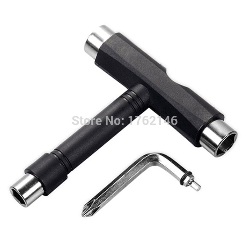 5x / Lot T wrench Roller Skate Skateboard Scooter T Shape Board Tool &amp; Allen Key with multi-function Universal