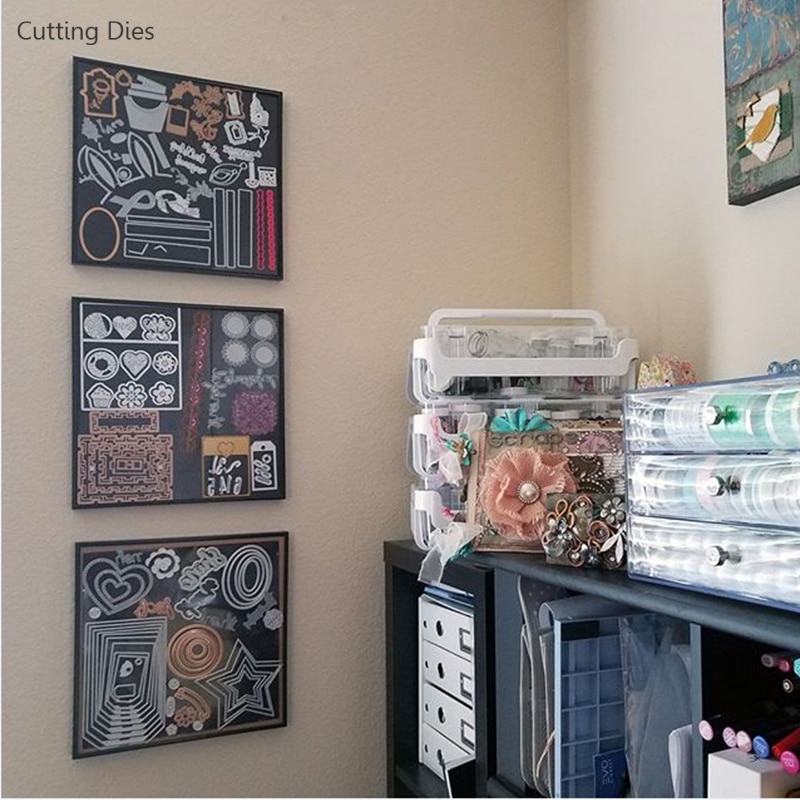 neue 297x210mm A4 Magnetische Bleche Schneiden Stirbt Lagerung Magnetische Vent Abdeckung Cardmaking Stempel Sterben Lagerung Handwerk werkzeuge