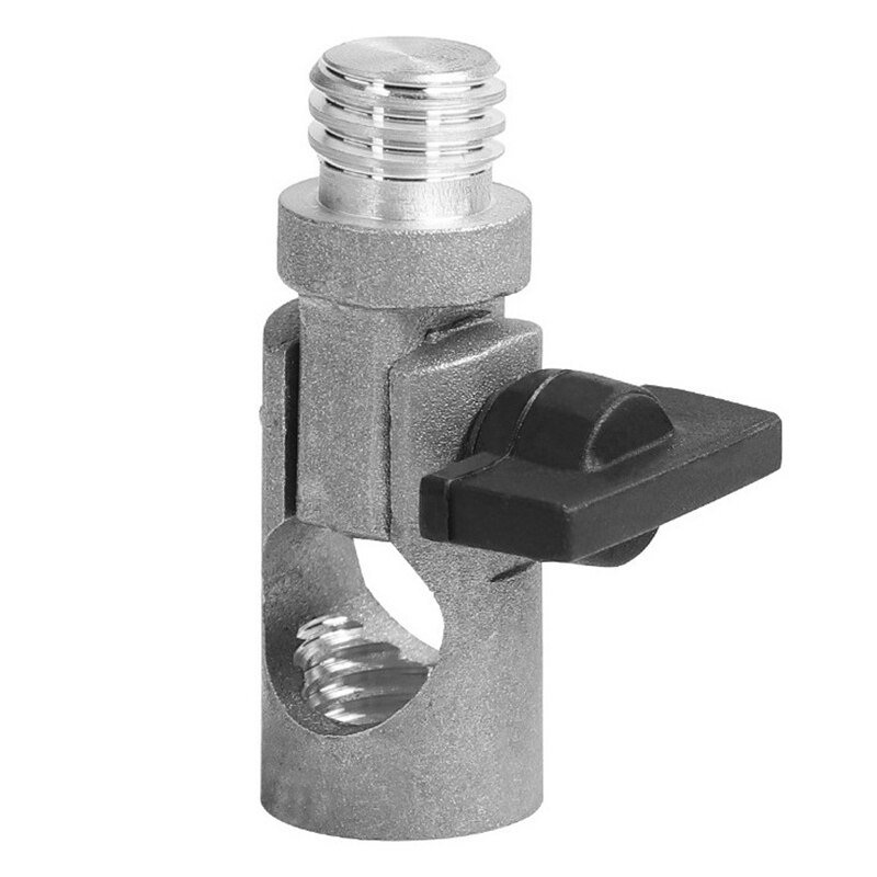 Trépied d&#39;angle 5/8 niveaux rotatifs, réglage à double pente, support de levage, adaptateur de tige support Oblique
