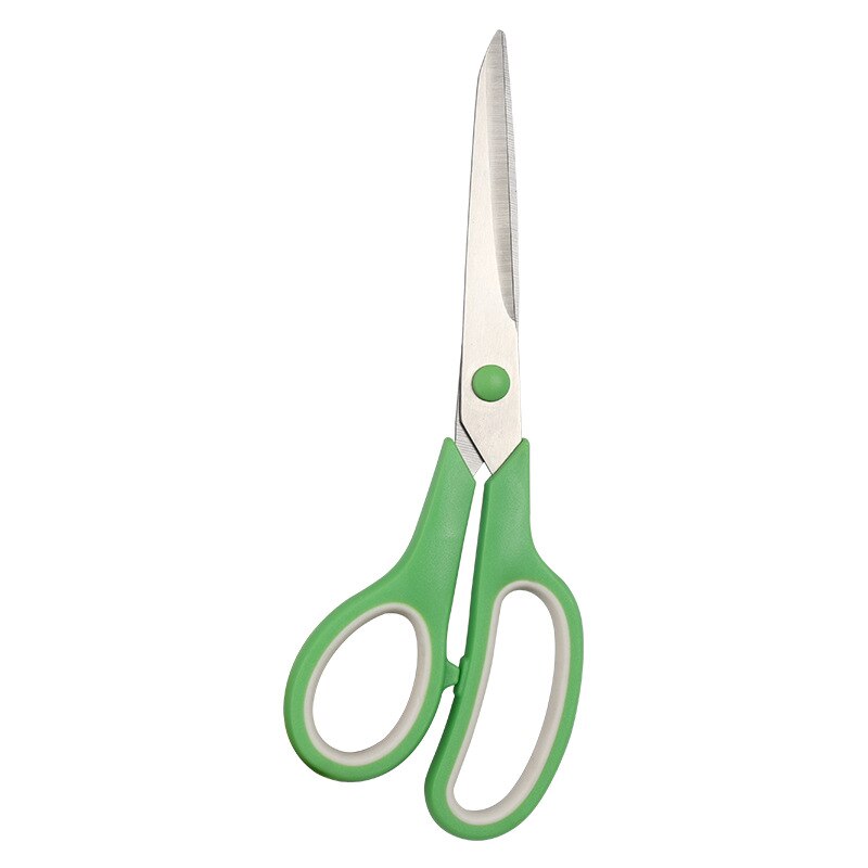 Tijeras de sastre profesionales de acero inoxidable para bordado y costura, herramienta de costura para manualidades de tela, DIY: green