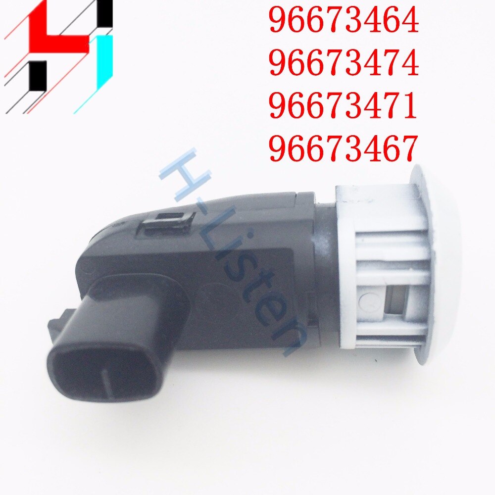 Czujniki parkowania 96673467/96673464/96673474 /96673471 dla Chevrolet Captiva, bezpłatna wysyłka asystent parkowania, czujnik samochodowy biały