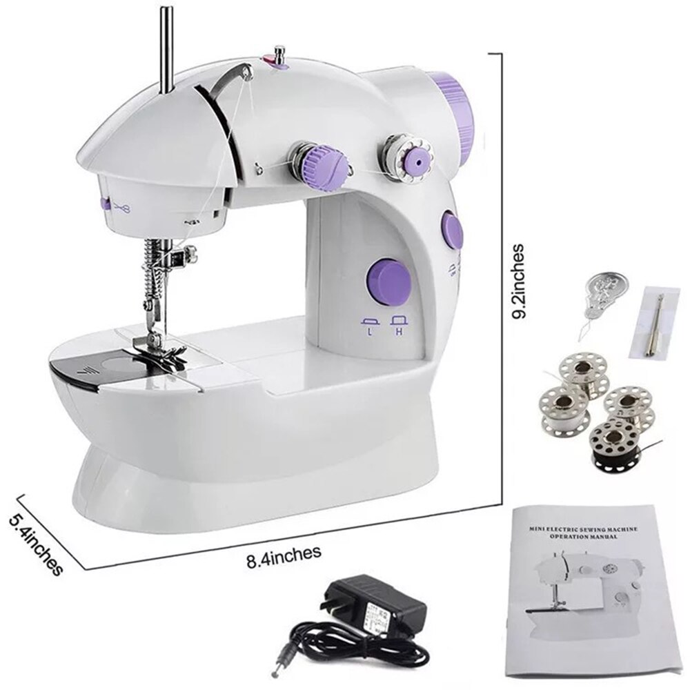 Mini Draagbare Handheld Naaimachines Naaien Handwerken Cordless Kleding Stoffen Electrec Naaimachine Stitch