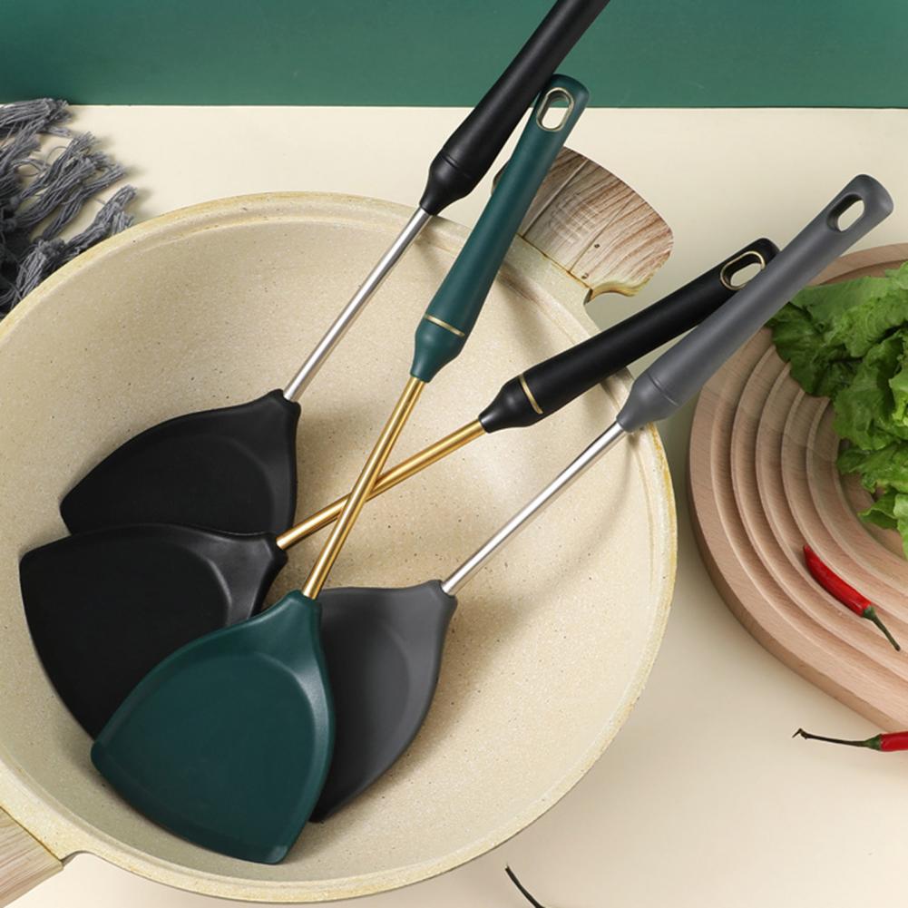 Smooth Edges 4 Colors Ergonomically Cooking Spatula for Bakery