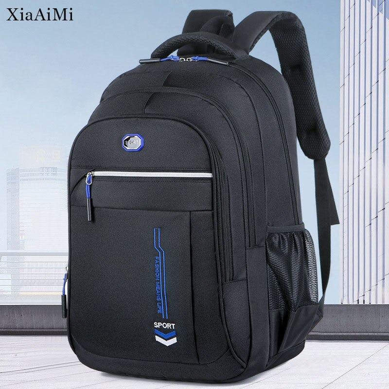 Men's Casual Backpacks Large Capacity Business Backpacks College Students' School Bags Men's Oxford Cloth Lightweight Bags
