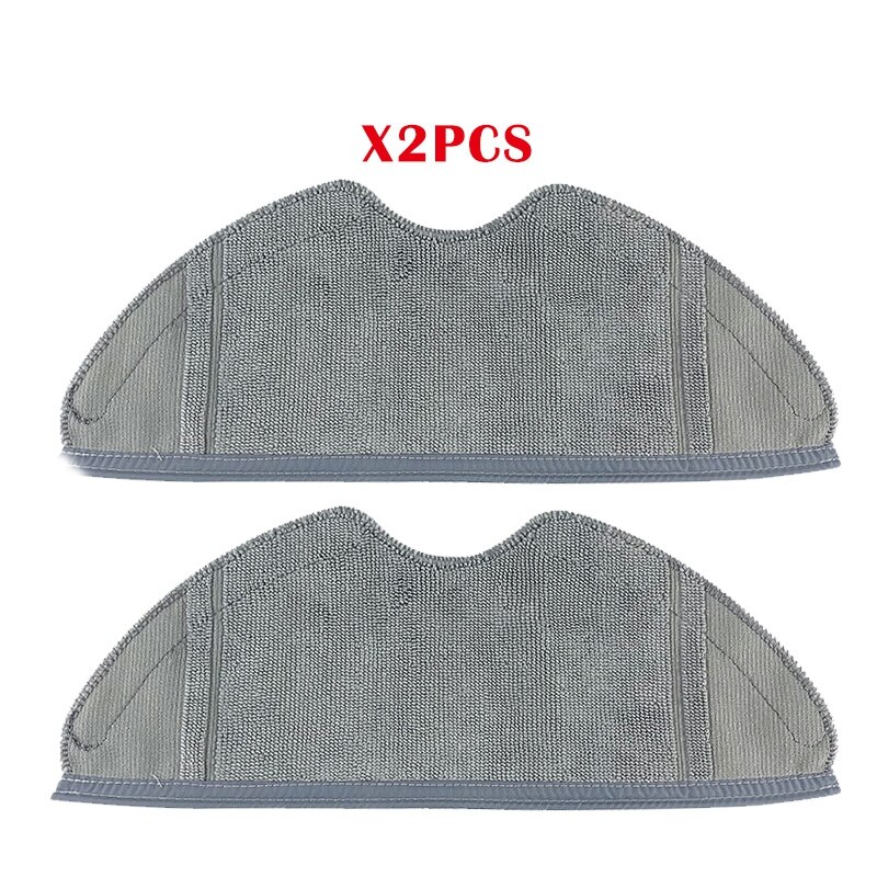 Piezas de repuesto para Robot aspirador qihoo, paño de limpieza para mopa, filtro HEPA lavable, reemplazo de trapo, accesorios para 360 S7 pro: Verde claro