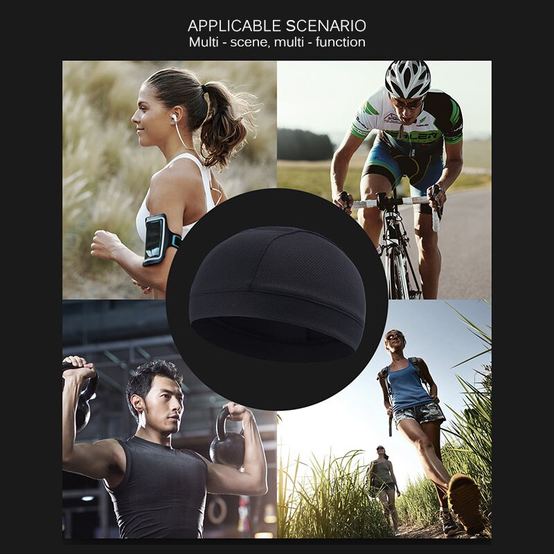 Breathable Cycling Mesh Helmet Under Helmet Lining Cap Mesh Mesh bicycle Helmet Inner Caps Anti-Sweat Hat Thin Cycling Inner Hat