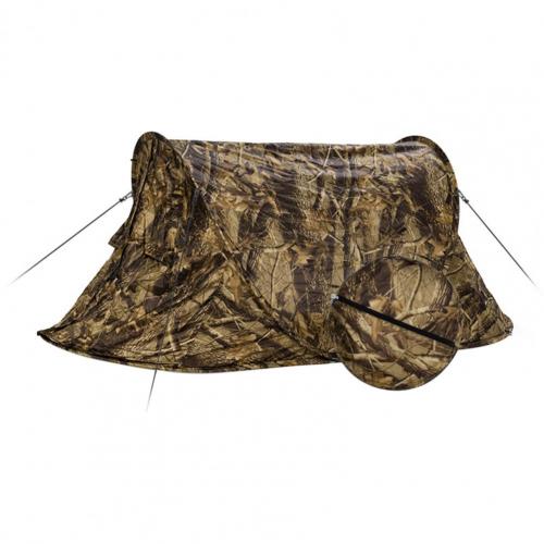 80% Hotcamping Tent Draagbare Waterdichte Polyester Opvouwbare Automatische Popup One-Man Tent Voor Buiten: Leaf Flower