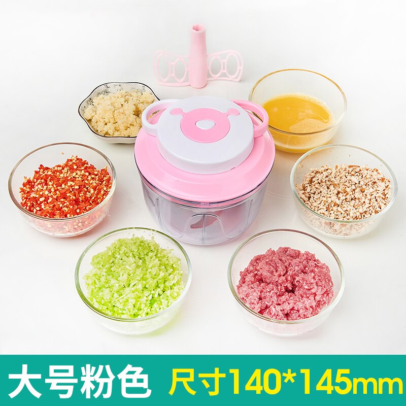 Multi Function Manual Meat Grinders Plastic Food Chopper Mini Vegetable Meat Grinder Kitchenaid Mixer Cocina Home Garden 50: 14x15.5cm