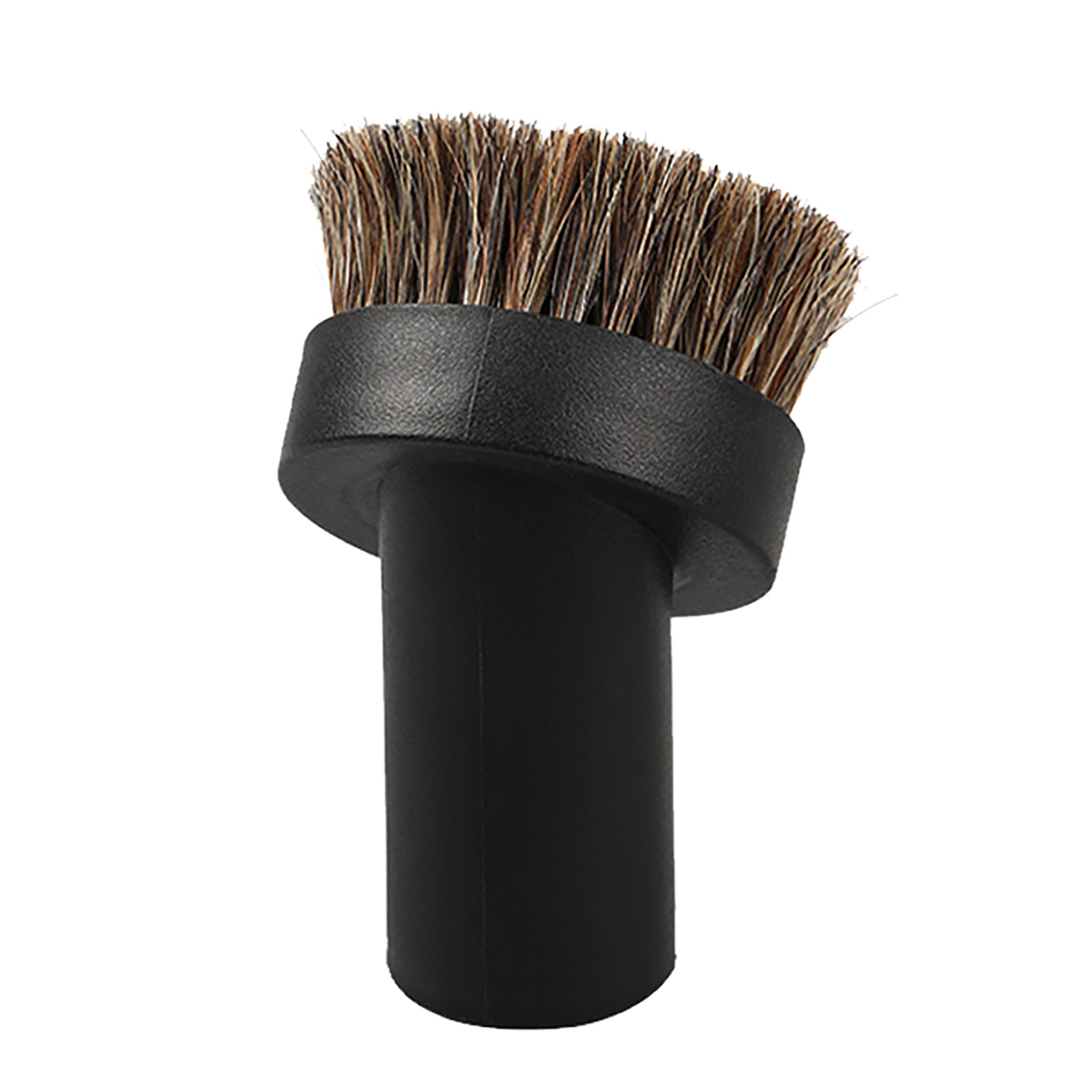 In Stock Vacuum Cleaner Sccessory Soft Brush 1.25Inch Round Horse Hair Dusting Brush Replace Soft Brush For Vacuum Cleaner: Default Title
