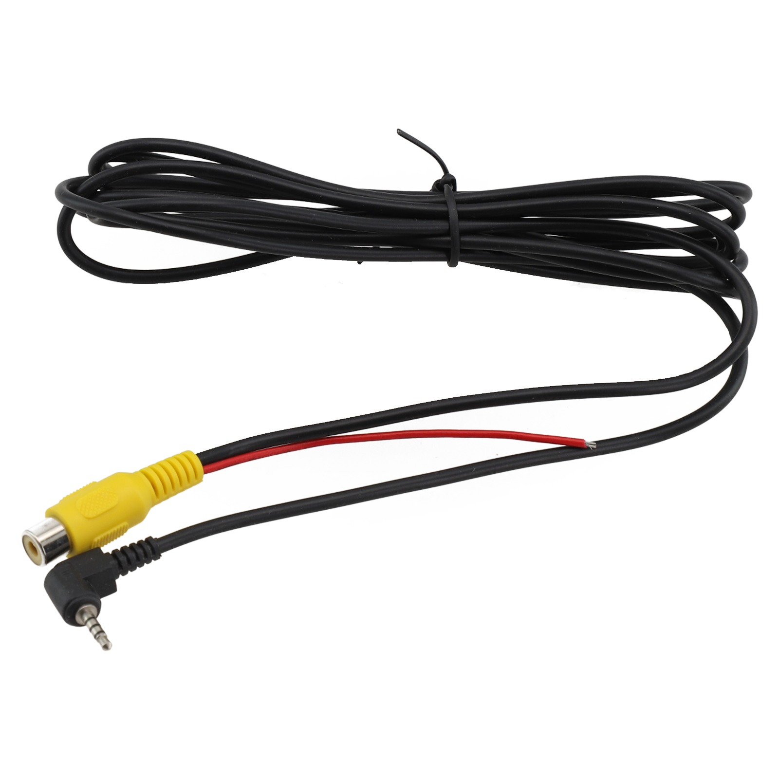 Rearview Camera Connection Cable RCA To 2.5mm AV Converter Cable Car Rear View Reverse Parking Camera To Car DVR: Default Title