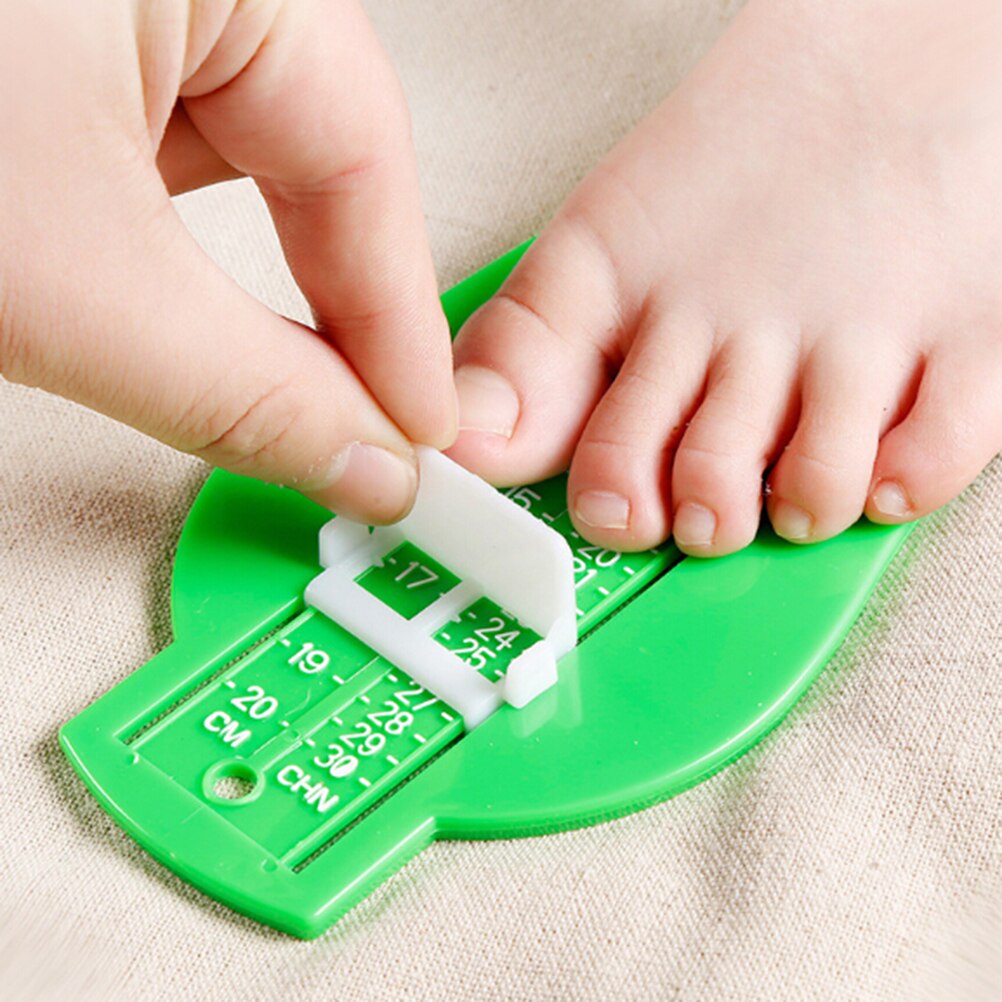 Kid sko størrelse måle lineal værktøj baby barn fod måle rekvisitter spædbarn fødder måle gauge toddler sko fittings måler enhed