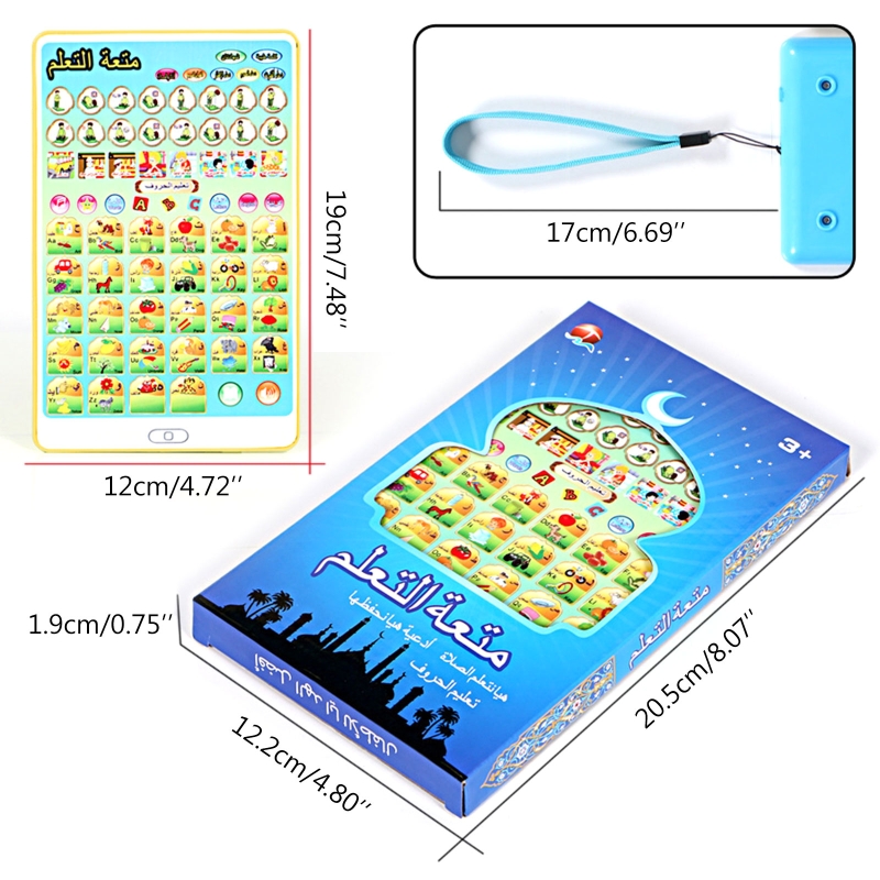4.72 x 7.48in praktisch-spielzeug mit zahlentasten zum englischlernen und gehirntraining