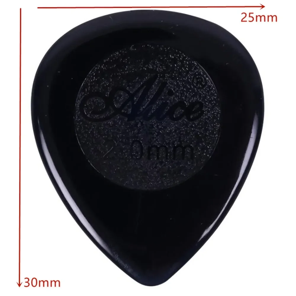 Palhetas para guitarra acústica e elétrica, 6 peças, mediador de palheta para baixo, 1/2/3mm de espessura, acessórios para guitarra de seleção rápida