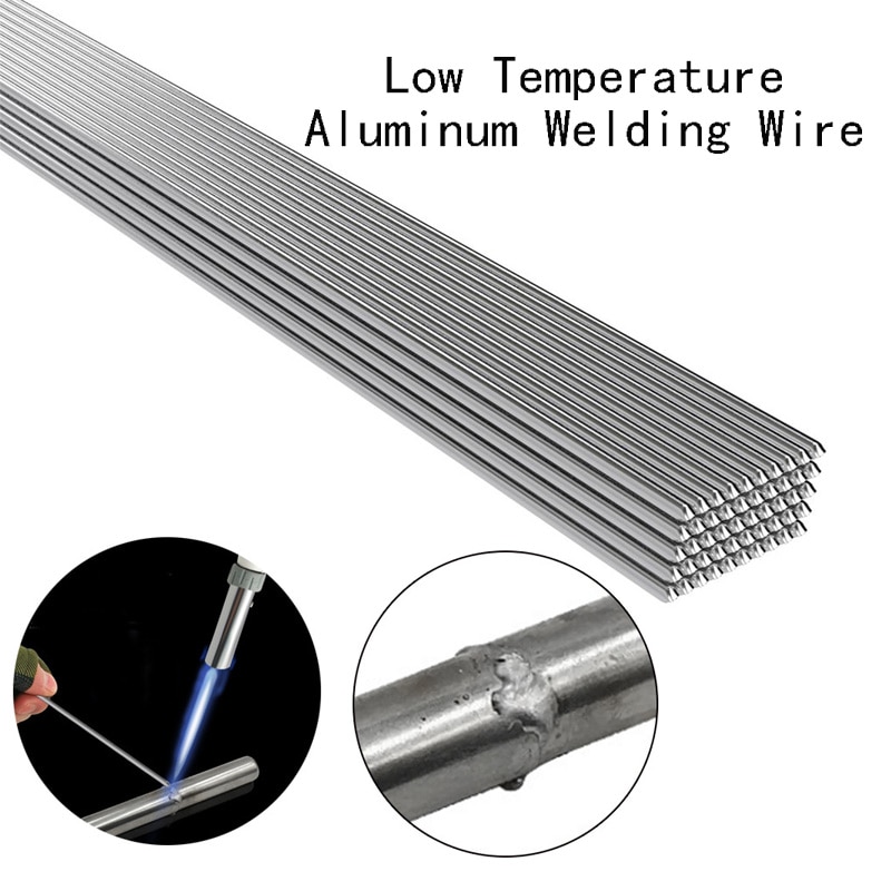 Low Temperature Aluminium Welding Rod Wire Soldering Brazing Repair Rods 1.6/2.0x500mm Electrode Soldering Supplie