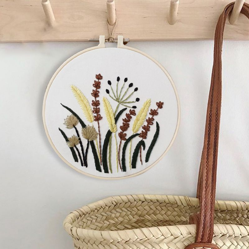 Embroidery needle punch craft embroidery kit cross stitch thread embroidery hoop DIY knitting sewing accessories tool