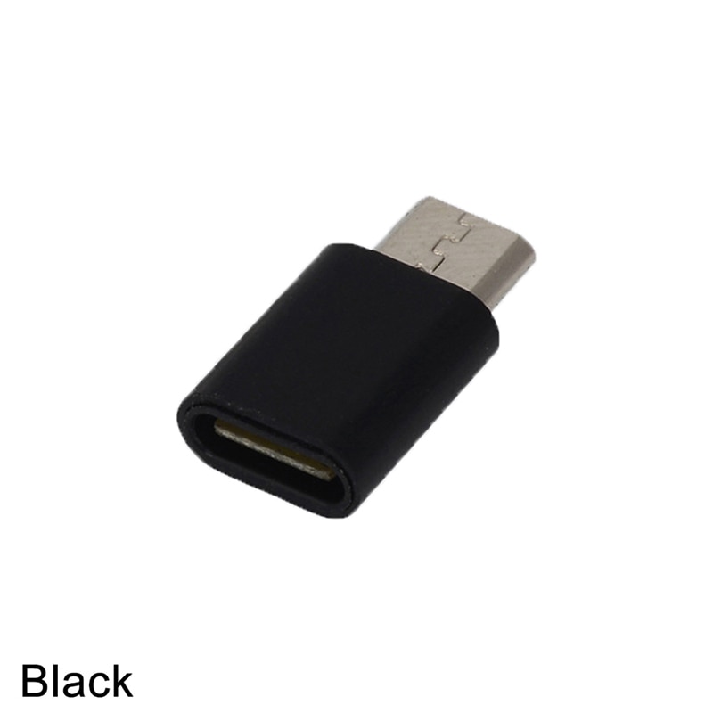 1pc Typ C Buchse Zu Micro USB Männlichen Adapter Lade Konverter Daten Adapter High Speed Handy Zubehör