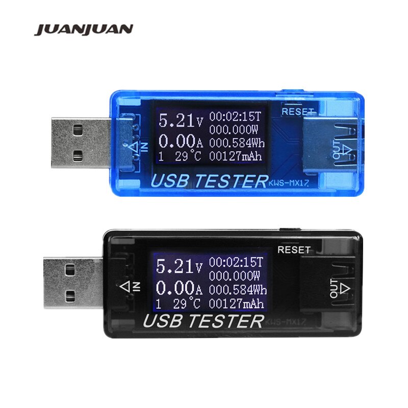 8 in 1 USB Tester voltmeter Stroom Detector Stroom Spanning Meter energy power bank oplader USB Charger Doctor 39% off