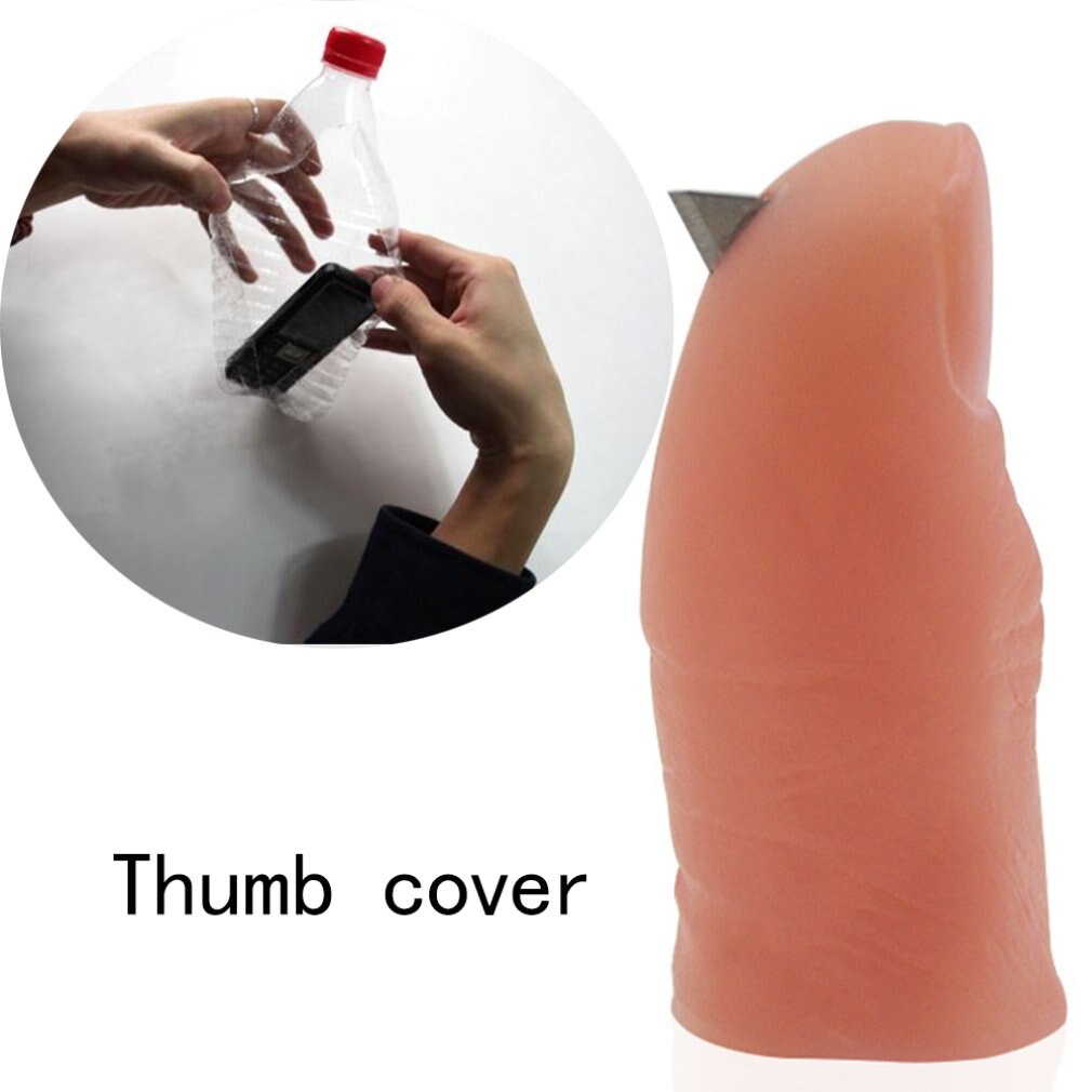 Thumbstall Volwassen Duim Truc Leuk Speelgoed Halloween Party Props Magic Show Rekwisieten Binnendiameter 0.76 Inch
