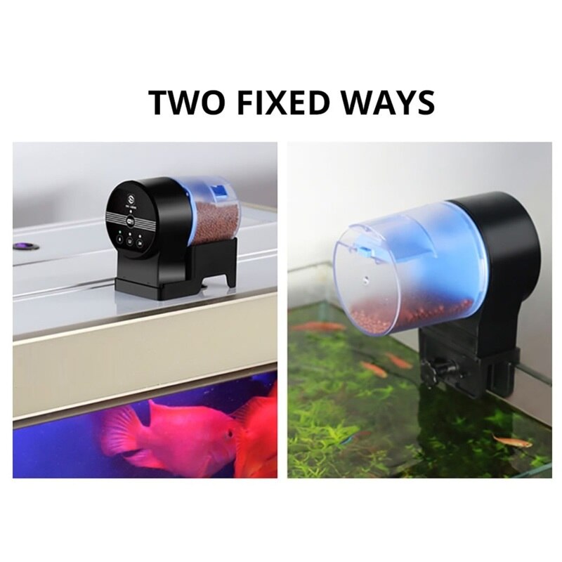 Ce-certificering Vis Tank Feed Servies Volautomatische Smart Timing Fish Feeder Mini Feeder Aquarium Feeder