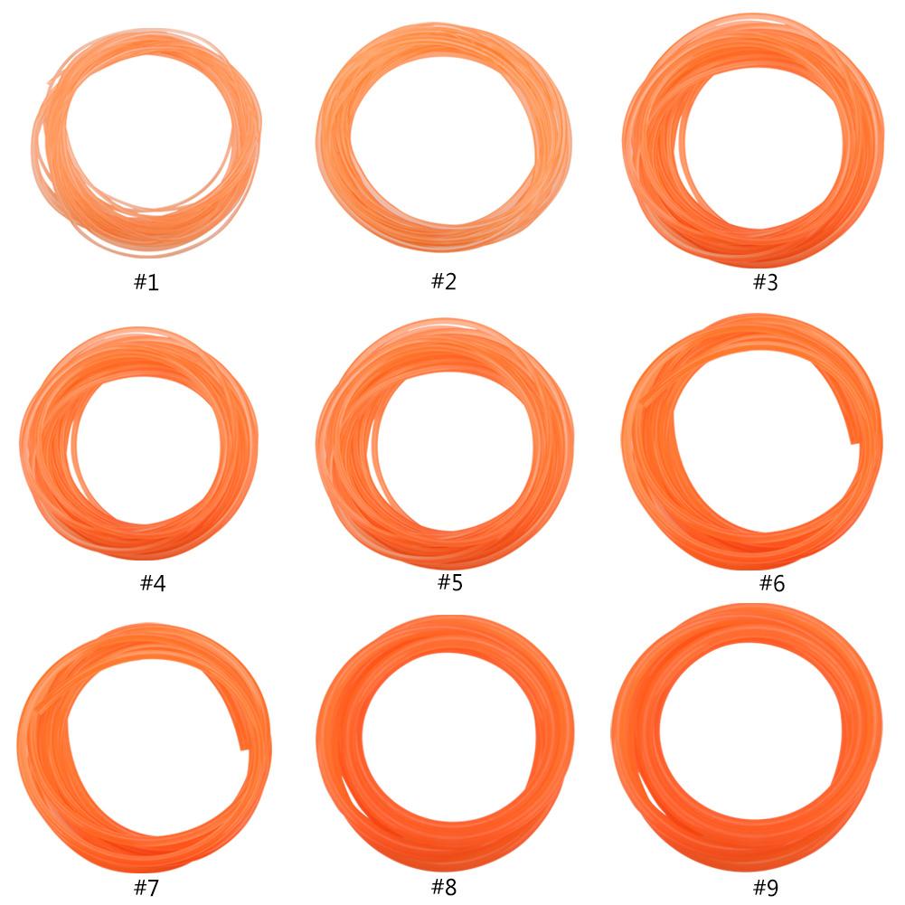 Orange Smooth Surface PU Polyurethane Round Belt for Drive Transmission Polyurethane