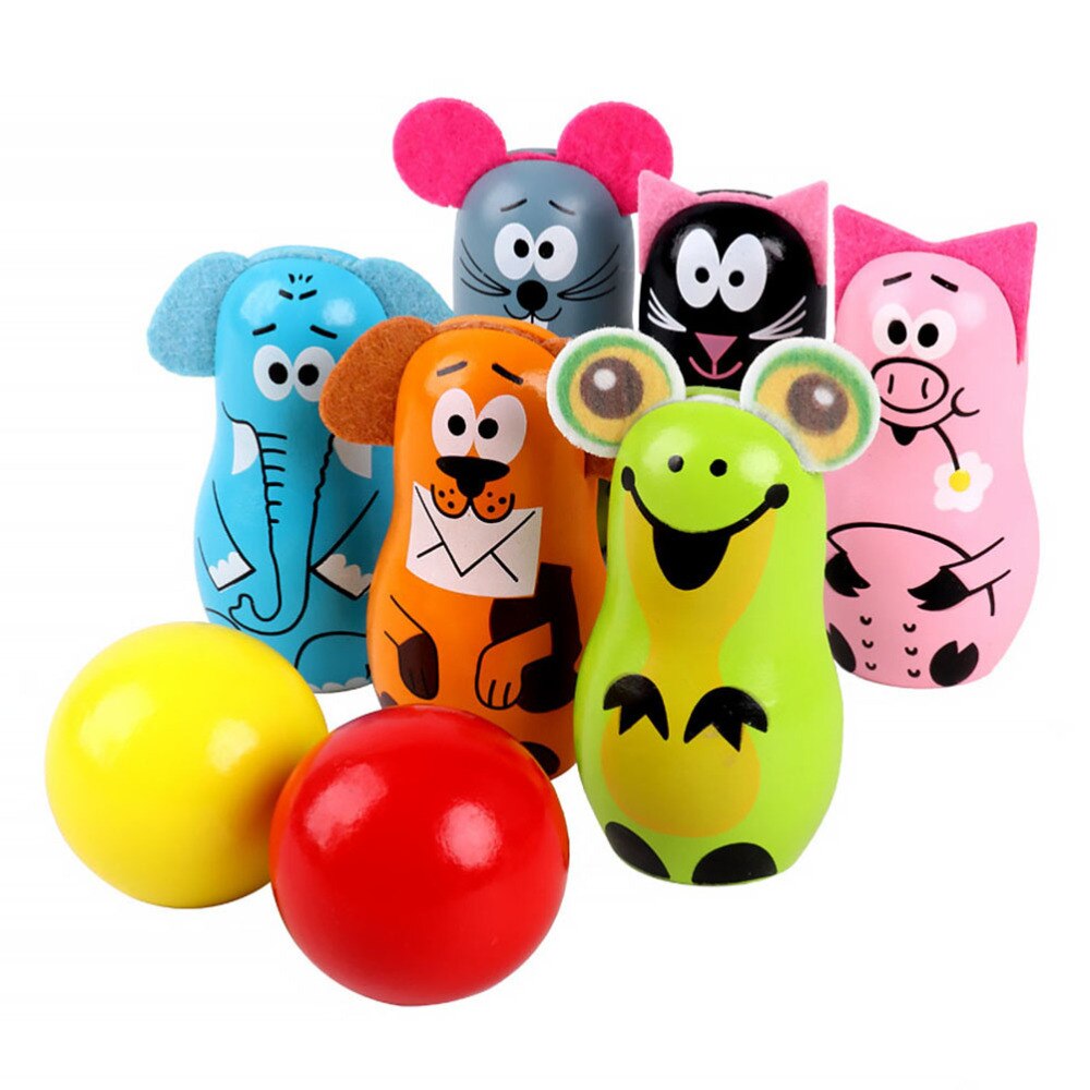 1 Set Educational Adorable Bowling for Kids
