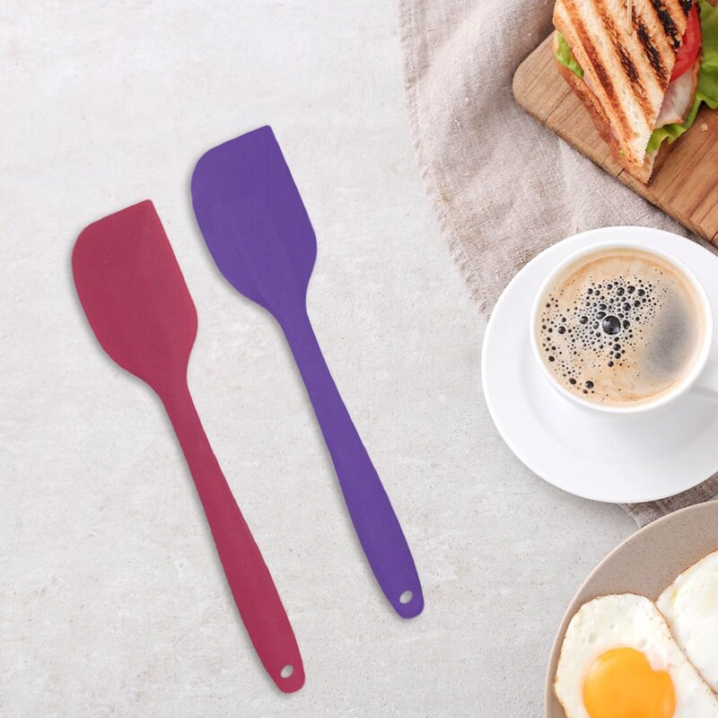Multi-colored Spatula Kitchen Buttercream Silicone Cake Cooking Cream Spatula Cake Cooking Tool Kitchen Kitchenware