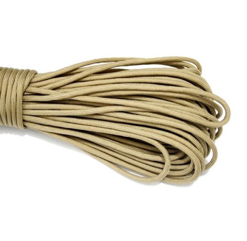 50FT 100FT 550 Parachute Cord Lanyard Tent Rope Mil Spec Type III 7 Strand Paracord For Hiking Camping