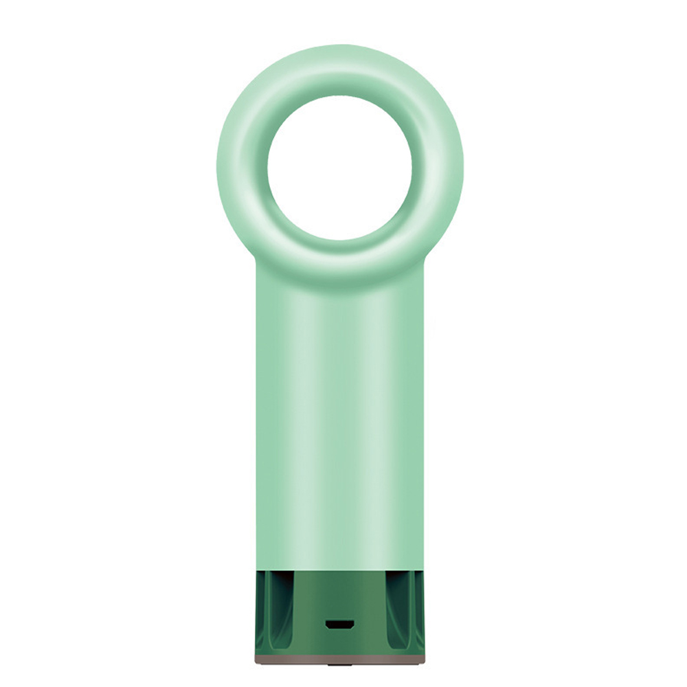 Mini fläkt fläkt handhållen bladlös fläkt luftkylare usb laddningsbar med led ljus display bärbar kylfläkt för utomhusbruk