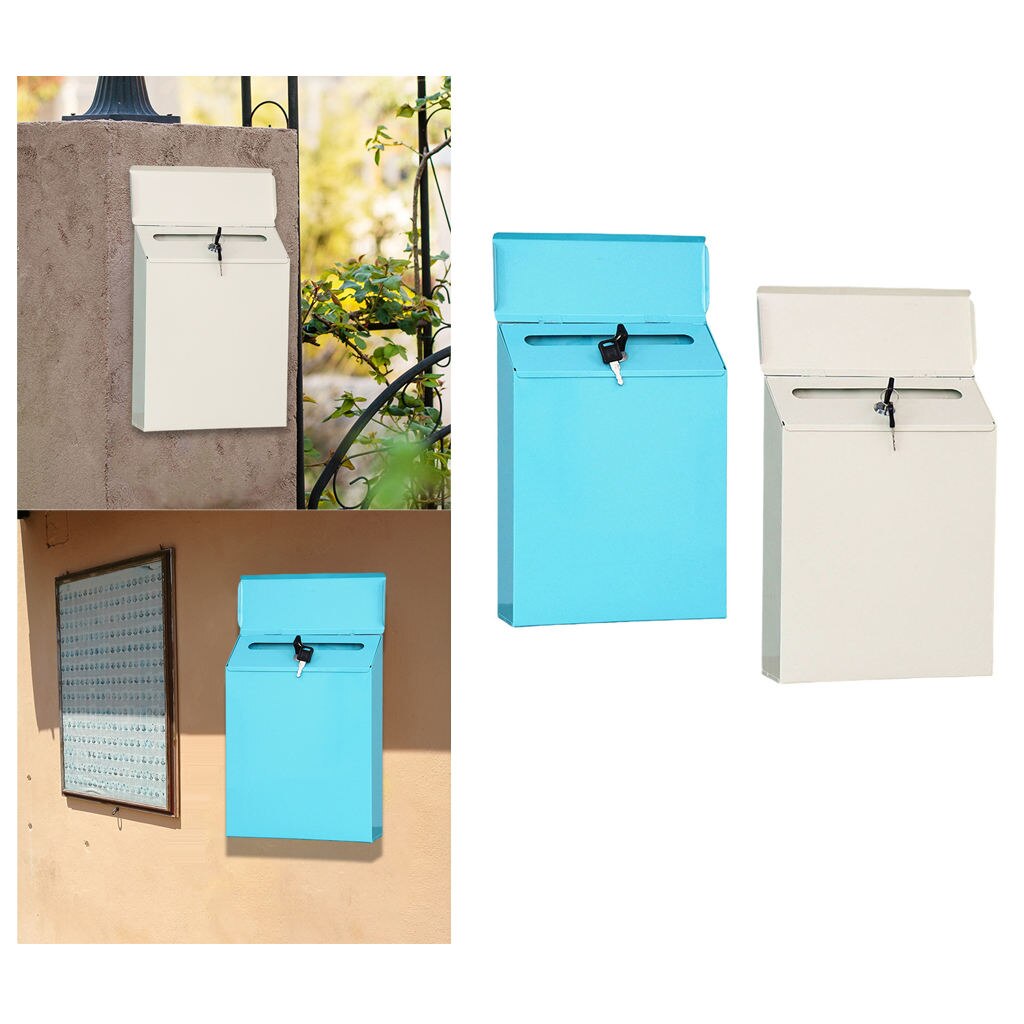 Mailbox Locking Wall Mounted Comment Box Payments Holder