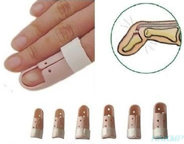 1Pc Plastic Hand Vinger Spalken Brace Mallet Spalk Voor Gebroken Vinger Gezamenlijke Breuk Pijn Bescherming Verstelbare Haak