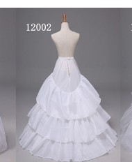 Jupon en tulle blanc, accessoires de mariage, couches de robe de bal, jupe Cancan Crinoline, taille réglable: mermaid