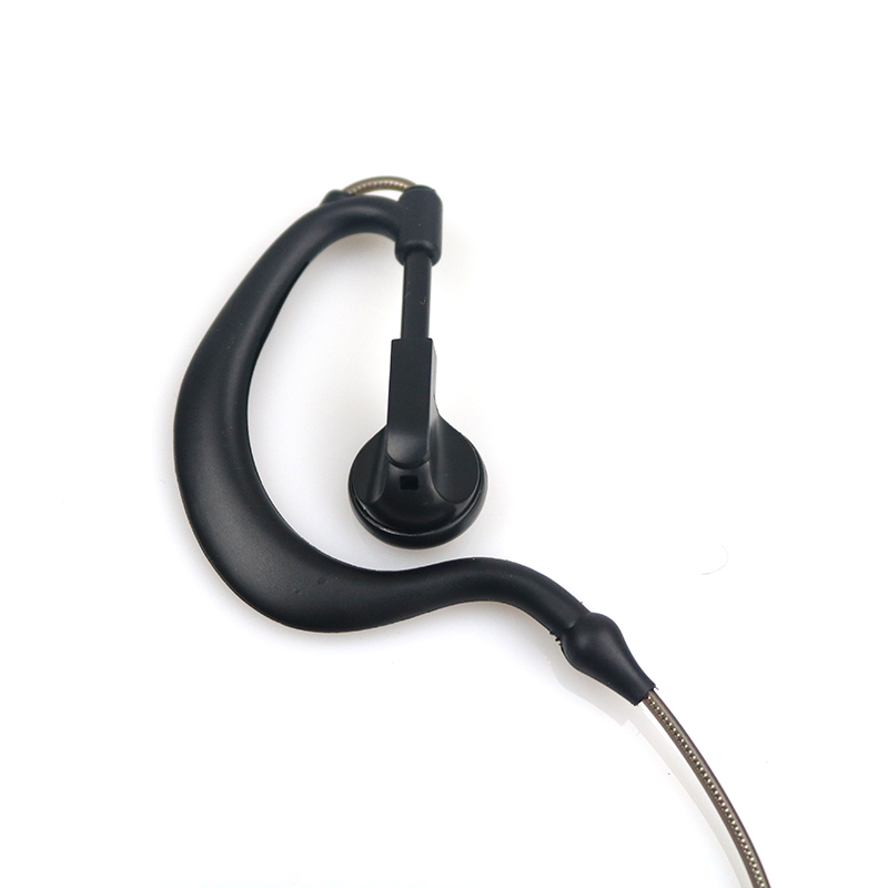 Y head fone de ouvido de microfone ptt de 2.5mm,, de duas vias, rádio, walkie talkie, com fone de ouvido